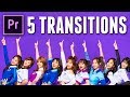 5 TRANSITIONS from TWICE in PREMIERE PRO