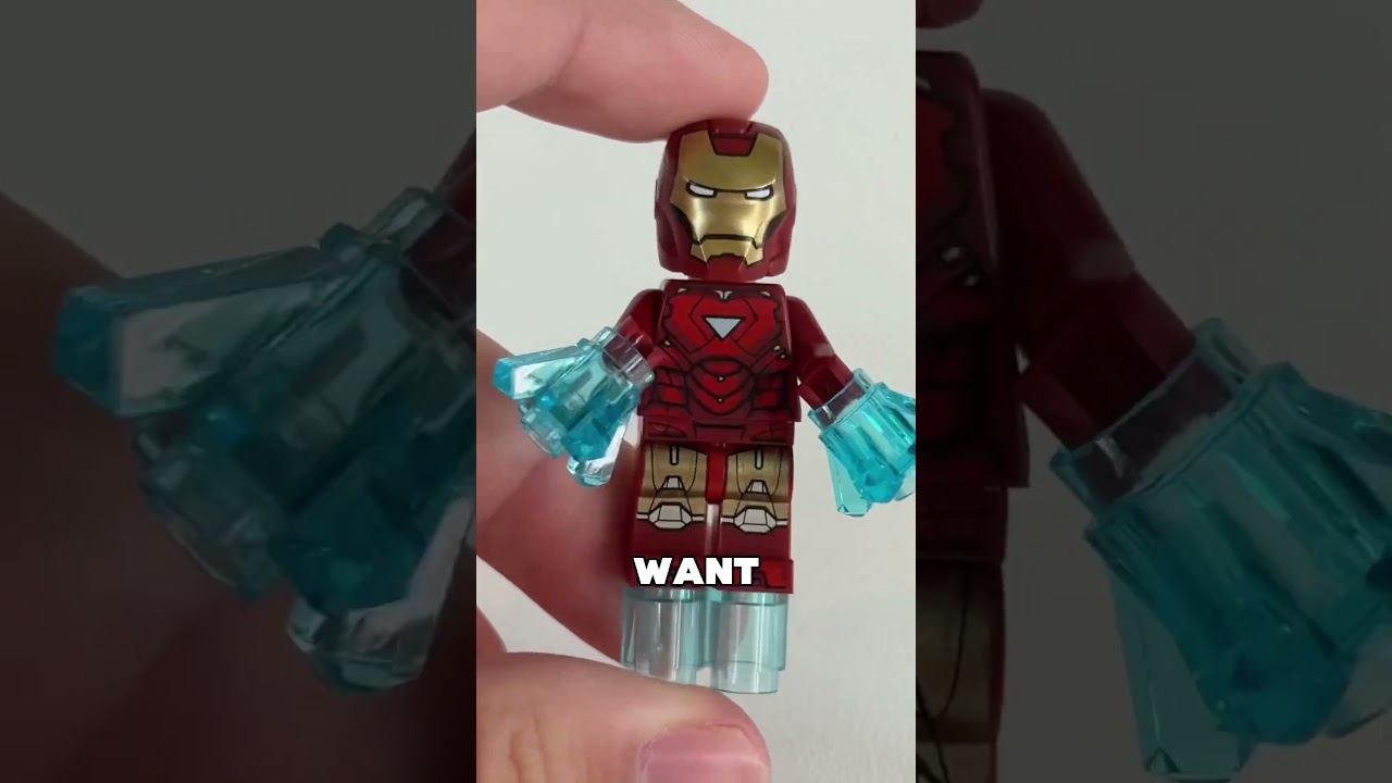 Lego Ironman upgrades