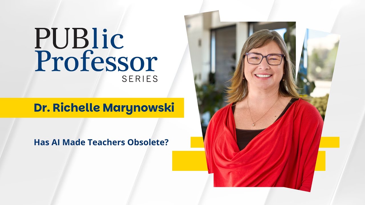 Dr. Richelle Marynowski PUBlic Professor Series Talk | Nov. 27, 2025