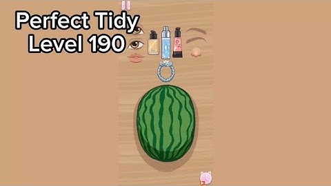Perfect Tidy - Level 190 Walkthrough Gameplay