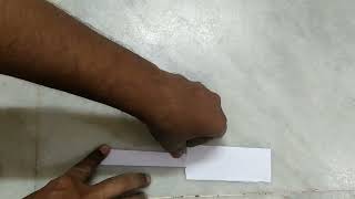 Paper helicopter making 