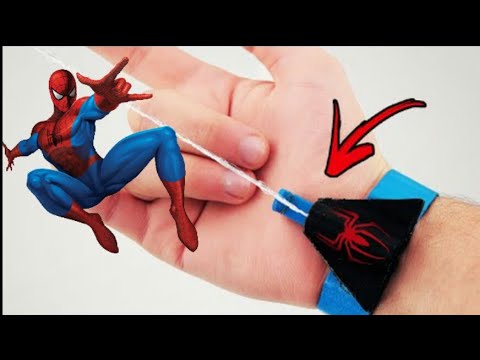 Spiderman Ağ Atıcı Yapımı- Örümcek adam ipek fırlatıcı nasıl yapılır? - Spider-man Ağ Fırlatıcı.