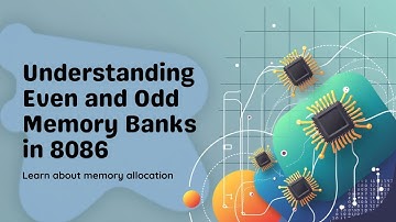 ONEVEN en EVEN geheugenbanken in 8086