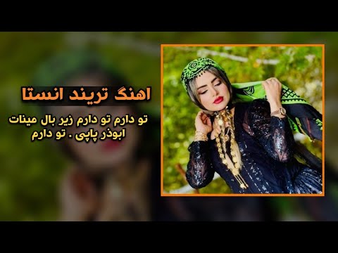 اهنگ لری تریند تیک تاک انستا تو و دارم تو دارم زیر بال مینات ارزو خو دارم ابوزر پاپی  