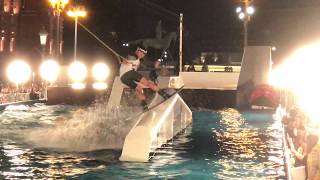 Вейк парк у стен Кремля #Москва870 #moscow870 OPEN MAN FINAL wakeboarding