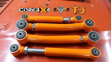 Fixing rear end vibrations with Core4x4 Tier 1 Adjustable Control Arms on 2006 RHD TJ Wrangler