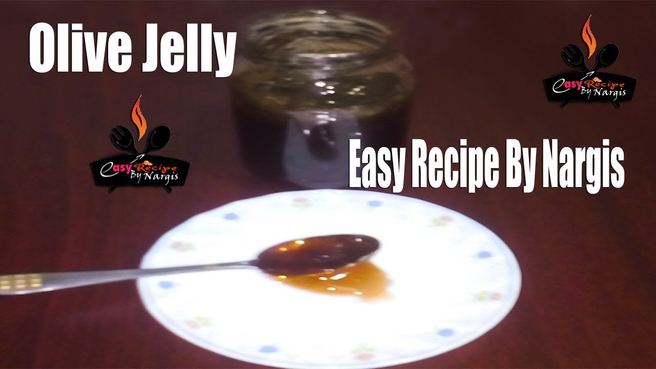 Olive Jelly ।। জলপাই জেলি ।। Olive Jelly Recipe at Home YouTube