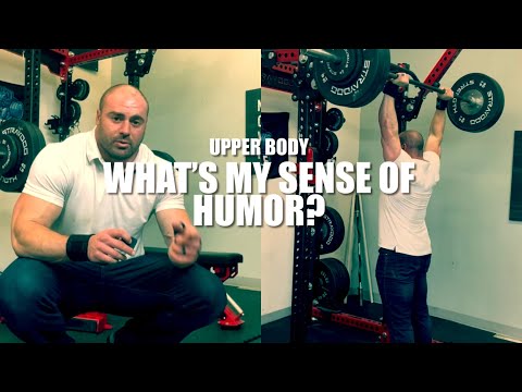 Hoss Anabolic Upper. My Sense Of Humor. Revisiting “Power” Training.
