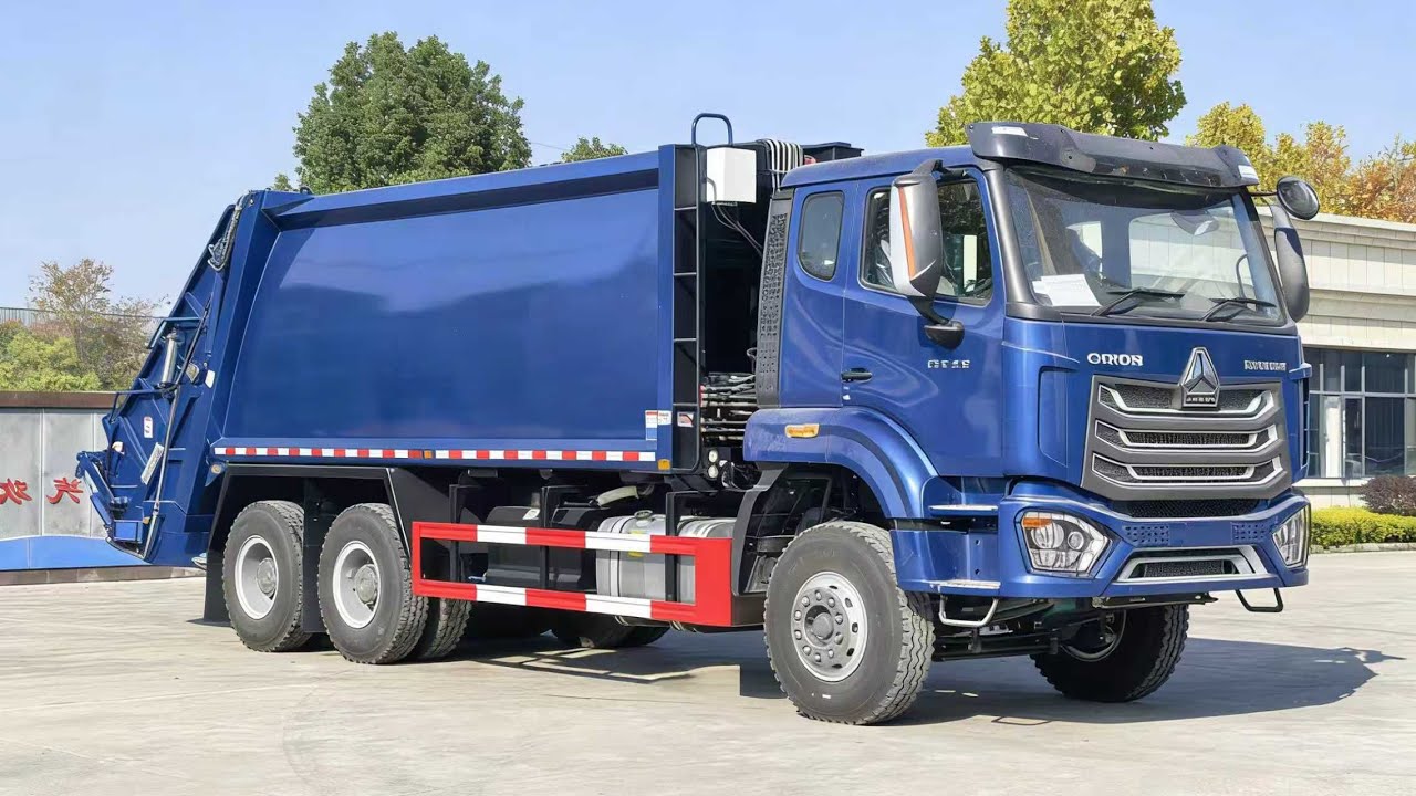 HOWO NX Model Garbage Truck Compactor