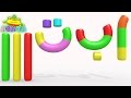 Learning Letter Hijaiyah Alif Ba Ta Fun and Creative Animation Play-Doh For Kids | ABATA Channel