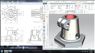 #NX CAD #hexagonal Part