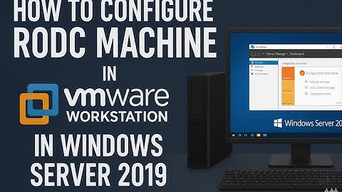 How to configure RODC in windows server 2019 on vmware workstation || How to setup a RODC Machine