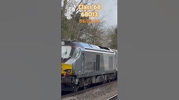 TURN SOUND ON chiltern railways class 68 roars away 68013 #amazing #amazingtrain #train #class68