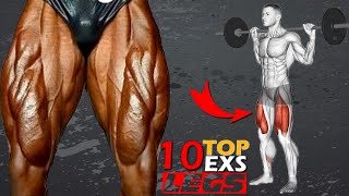 Top 10 LEGS Exercises | Leg Workout ? من افضل تمارين بناء عضلات الارجل وتضخيمها