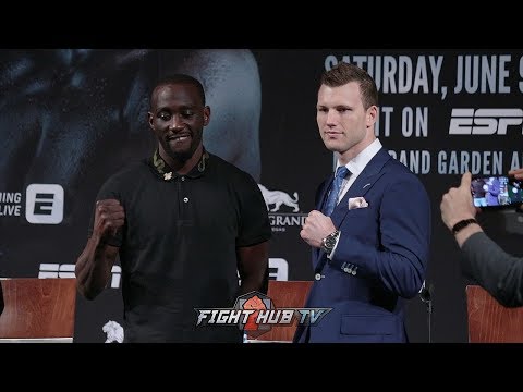 JEFF HORN VS TERENCE CRAWFORD - THE FULL FINAL PRESS CONFERENCE & FACE OFF VIDEO