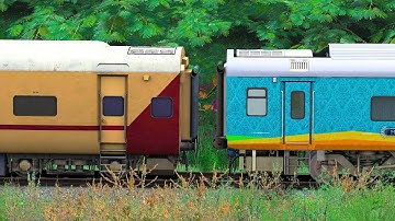 UTKRISHT COUPLING LHB HUMSAFAR COACH | BUMPY RAILROAD | RAILWORKS | INDIAN TRAIN SIMULATOR GAMEPLAY