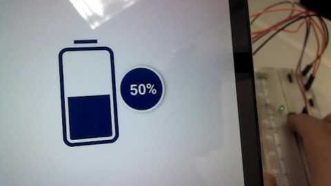 RN4020 bluetooth LE battery service