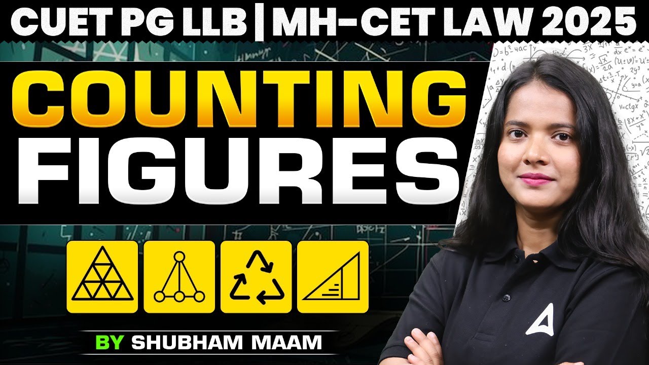 Logical Reasoning Counting Figures | CUET PG LLB and MHCET Law 2025 ...