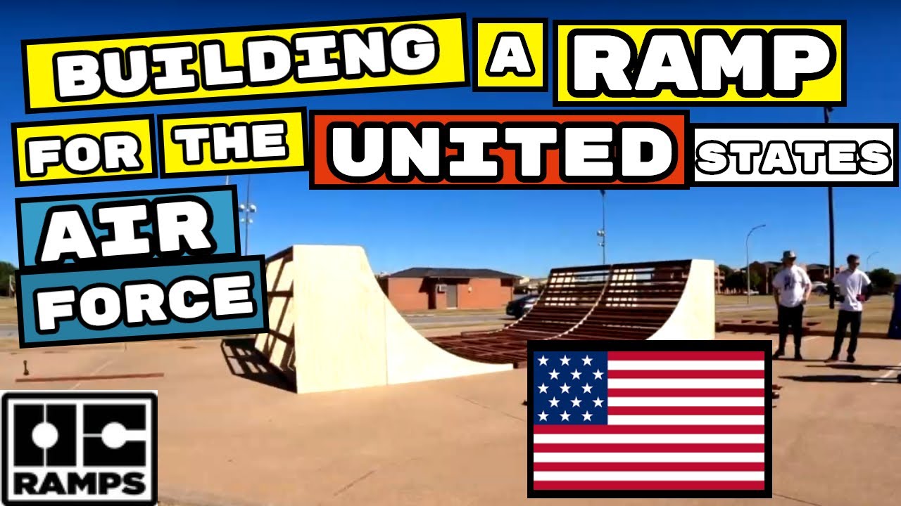 US Air Force Base Mini Ramp Build - YouTube