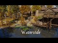 Waterside, A Skyrim Home Mod for PC (From Mixwater Mods, A Non-Nexus Mod Site)