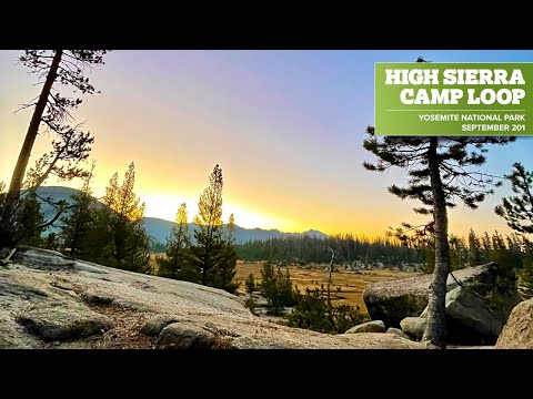 Video: Sequoia High Sierra Camp - Guide och recension