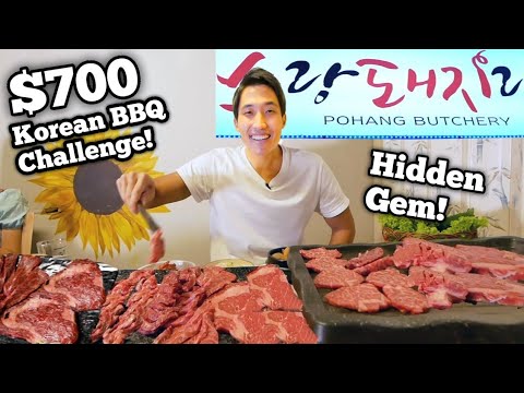 $700 Korean WAGYU BEEF BBQ Mukbang!   4KG of Wagyu Eaten!   Best KBBQ in Singapore?   Hidden Gem!