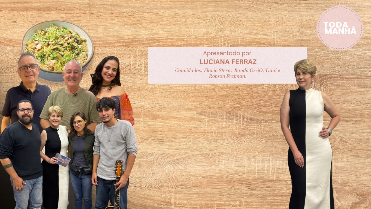 Toda Manhã 06/04/26 I Flavio Stern, Banda OzziO, Tuini e Robson Freiman.
