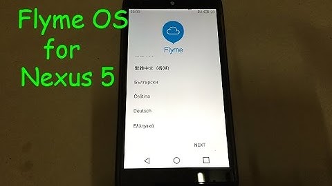 Tutorial install custom rom flyme OS pada Nexus 5