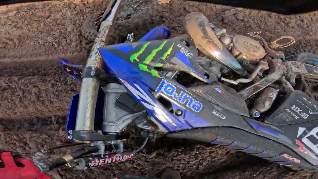 Lap on MSC grevenbroich with a crash!😳