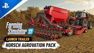 Farming Simulator 22 - Horsch AgroVation Pack Launch Trailer | PS5 & PS4 Games