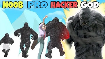NOOB vs PRO vs HACKER vs GOD in Ghoul Run