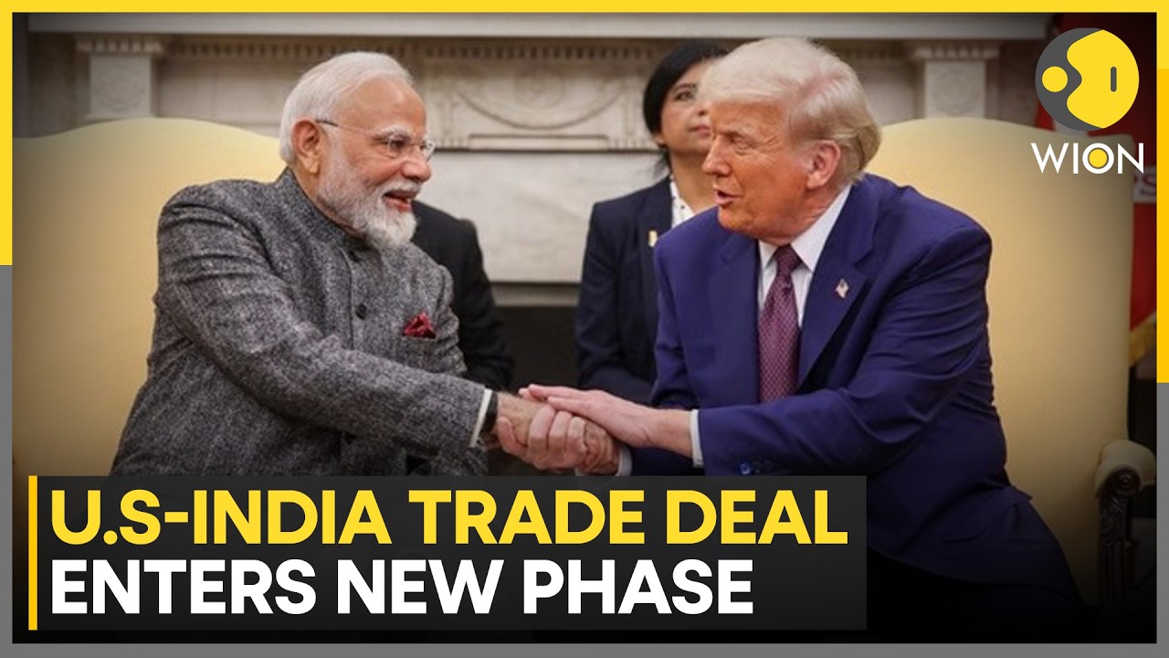 US-India Trade Deal Moves Forward with Interim Reciprocal Framework |  WION NEWS