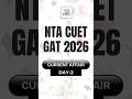 GAT CUET NTA CA-2 | UG 2026 |StudyWithRoseeee :CUET2026 &amp; CUET2027 Preparation #cuet2026 #cuet2027