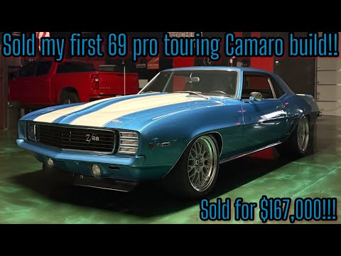 SOLD! My first 1969 Camaro Z28 pro touring car build 454 ls7 RPM 4L60E TCI chassis 69 SS RS 1st Gen