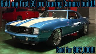 SOLD! My first 1969 Camaro Z28 pro touring car build 454 ls7 RPM 4L60E TCI chassis 69 SS RS 1st Gen