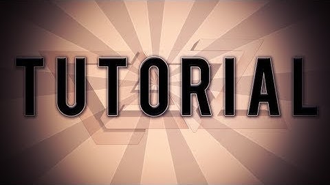 Photoshop Tutorials By Ward - Vignette effect