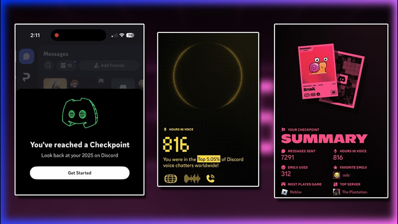 Обзор пользователей Discord 2025: время VC, отправленные сообщения, сферы, Nitro