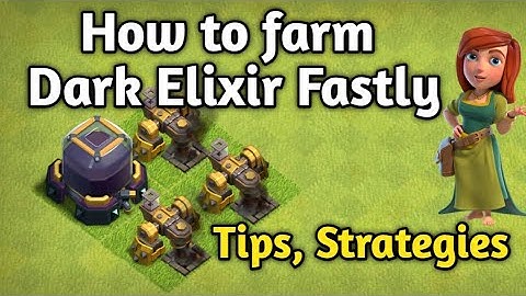 How to farm dark Elixir Fastly | Top Strategies and tips | clash of clans malayalam