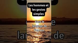Les Hommes Et Les Gestes Simples.