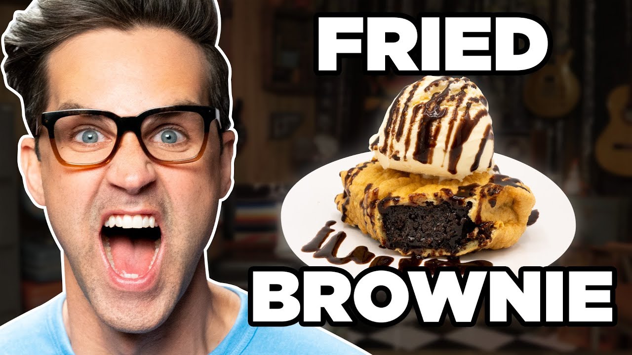 Deep Fried Brownie Sundae Taste Test
