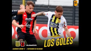 🎥| ALMIRANTE BROWN 0 - 2 DEFENSORES | LOS GOLES | www.giganteoeste.blogspot.com