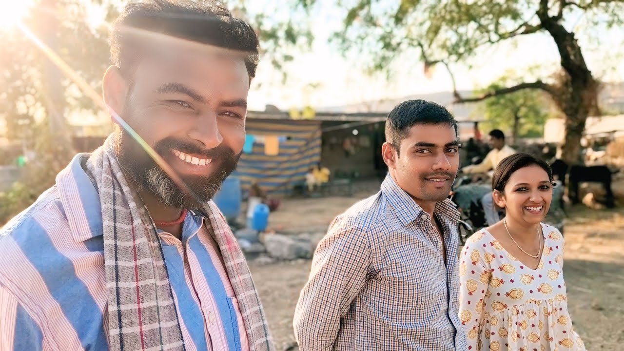 सैराट चित्रपट मधले तानाजी सोबत आपल्या कलाकाराला काम भेटलं ||vlog shooting time 