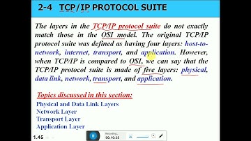 Lecture 3  Introduction and Network Models OSI and TCP/IP_part 3
