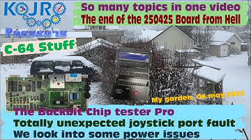 We use the Backbit ChipTesterPro to figure out what