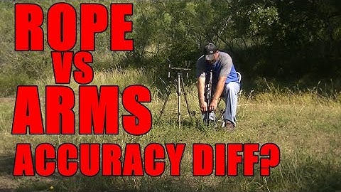 CROSSBOW-COCKING ROPE VS NO ROPE/ ACCURACY?