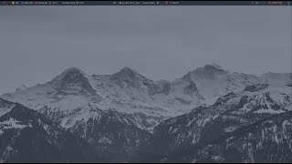 'Frost' - Arch Linux Rice screenshot 2