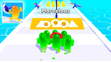 Join Blob Clash - All levels gameplay Walkthrough. (IOS, Android) | Levels 21-25