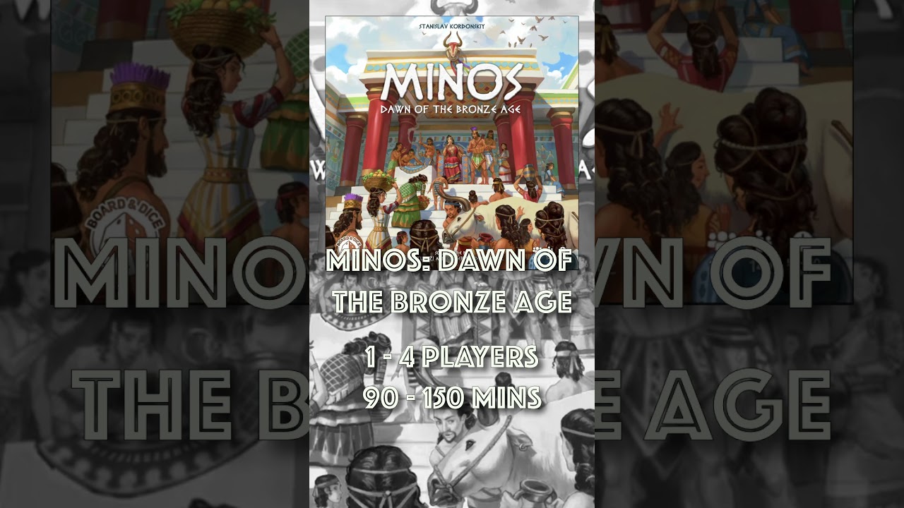 14 Days until Essen Spiel '24 - Minos #boardanddice @SPIELMesse #essenspiel #StefanFeld #boardgame