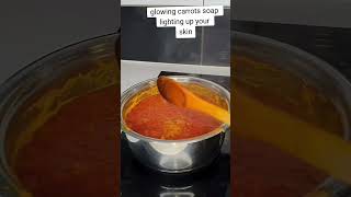 Carrot soap #diyskincare #diy #organic #viralvideo #beauty#diycare #homemadebeauty #instaskincare