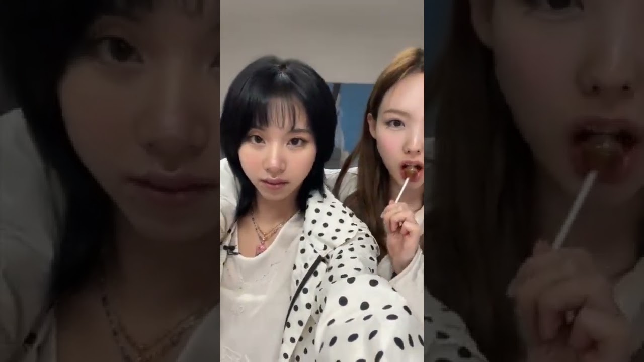 TWICE 트와이스 Chaeyoung and Nayeon Rezz Edge Tiktok challenge | Korean Tv